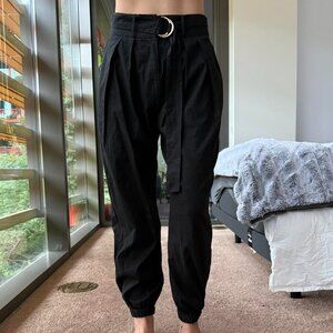 Tularosa Black Trousers With Belt